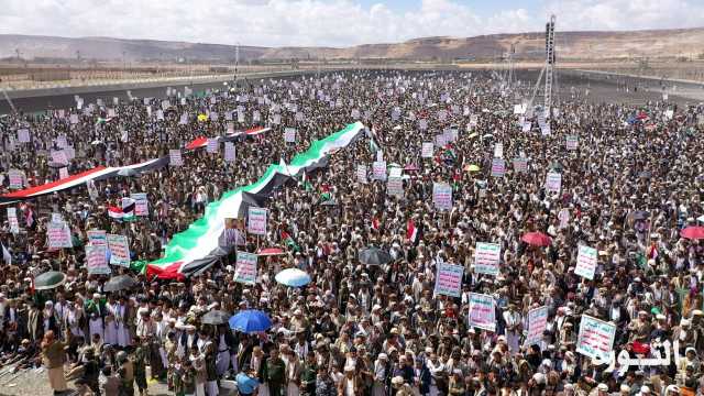 20 مسيرة حاشدة بصعدة تأكيداً على استمرار مساندة غزة حتى النصر