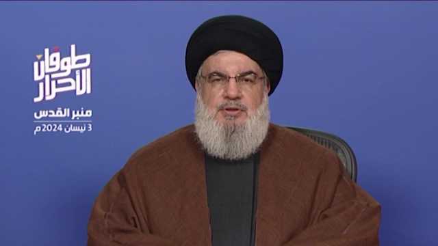 السيد نصرالله: ما يجري في فلسطين والمنطقة والعالم هو طوفان أحرار