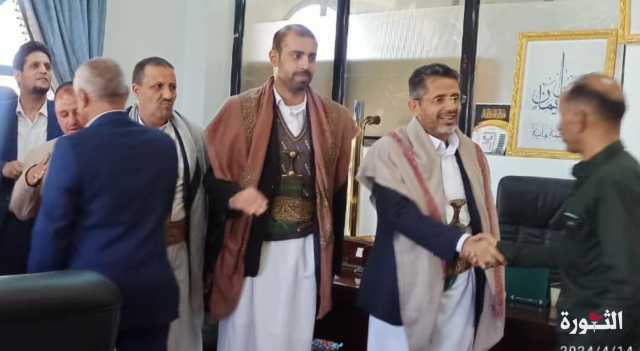 أمين عام رئاسة الجمهورية يتفقد الانضباط الوظيفي بالأمانة العامة