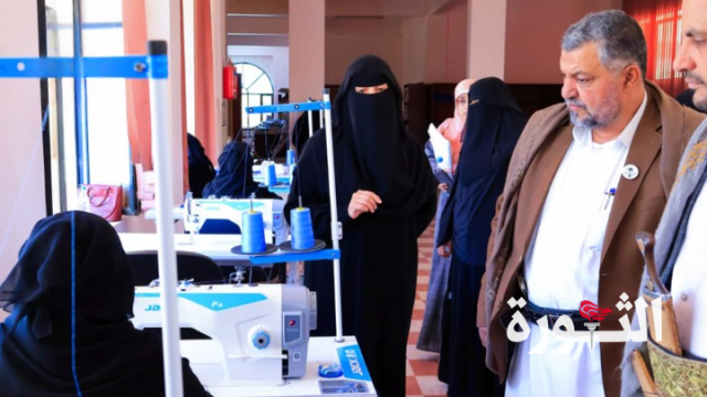 وزير الشباب والرياضة يفتتح معمل الملكة بلقيس لإنتاج الملابس الكشفية