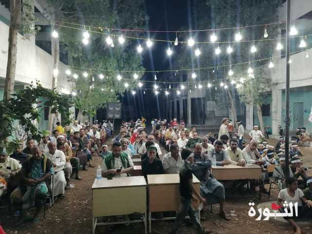 أمسية وندوة ثقافية في الحالي والمنصورية بالحديدة إحياءً لذكرى الصرخة