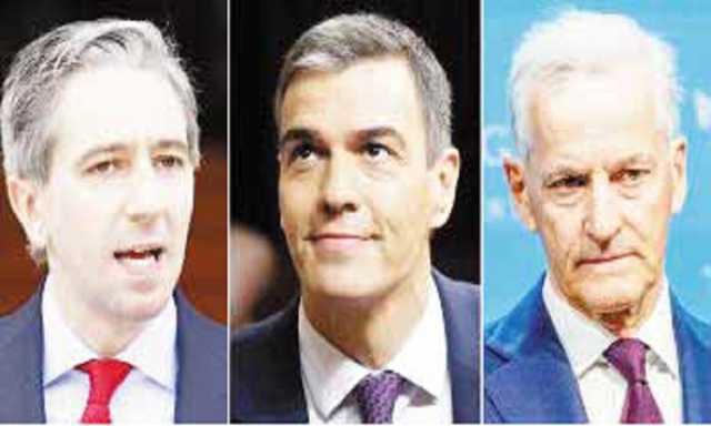 إسبانيا والنرويج وإيرلندا تعترف بالدولة الفلسطينية