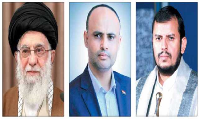 قائد الثورة ورئيس المجلس السياسي يعزيان السيد خامنئي في استشهاد الرئيس الإيراني ومرافقيه