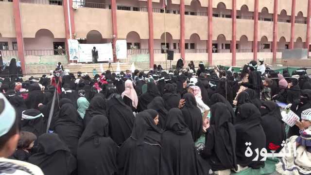 الهيئة النسائية بالبيضاء تنظم مهرجاناً خطابياً بذكرى يوم الولاية 