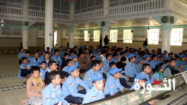 تفقد الدورات الصيفية في مركزي الإمام زيد والإمام الحسن النموذجيين بإب