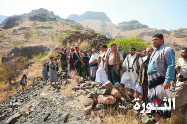 الحملي يزور المرابطين في جبهة الربوعة بعسير