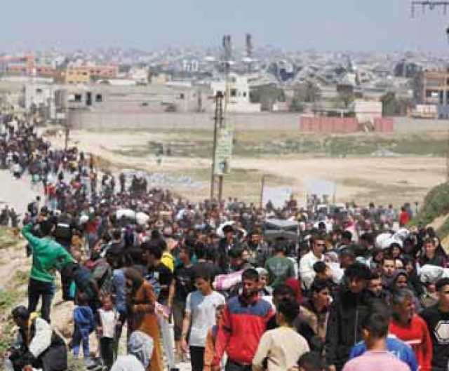 الأونروا توقف خدماتها في رفح ونزوح أكثر من مليون فلسطيني من المدينة