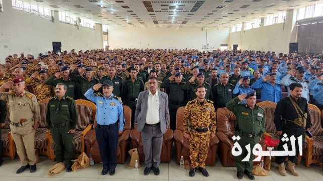 قطاع الأمن والشرطة بوزارة الداخلية ينظم فعالية خطابية بذكرى يوم الولاية