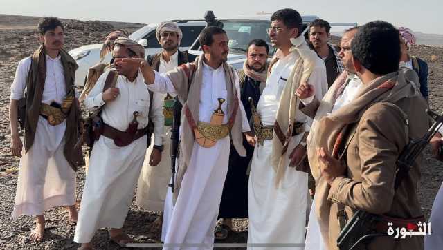 أبو لحوم والمداني يناقشان المشاريع الخدمية لمديرية آل سالم بصعدة
