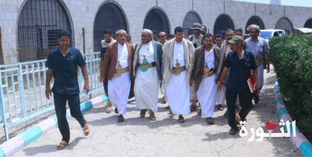 أبو لحوم يؤكد الاهتمام بإعادة تأهيل خط الحوبان- جولة القصر- الكمب