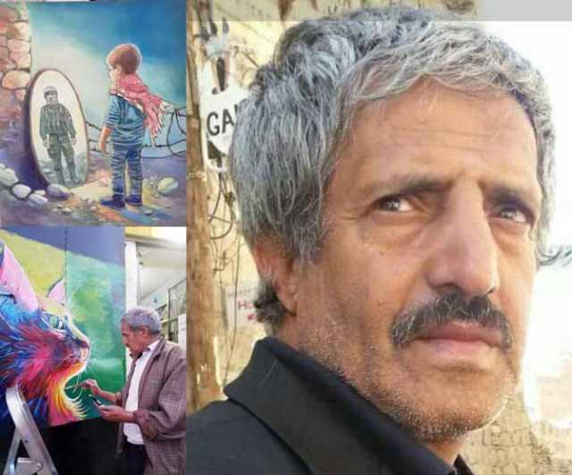 الفنان التشكيلي محمد القريطي.. فنان لوحاته مناضلة من فلسطين