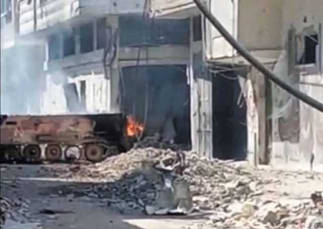 كشفت عن محاولة أسرى صهاينة الانتحار:سرايا القدس تعلن تدمير دبابة صهيونية وقصف غلاف غزة برشقة صاروخية