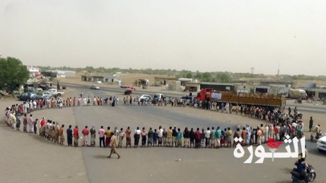 مديريات الحديدة تشهد وقفات تبارك الانتصار الأمني بكشف الخلايا التجسسية