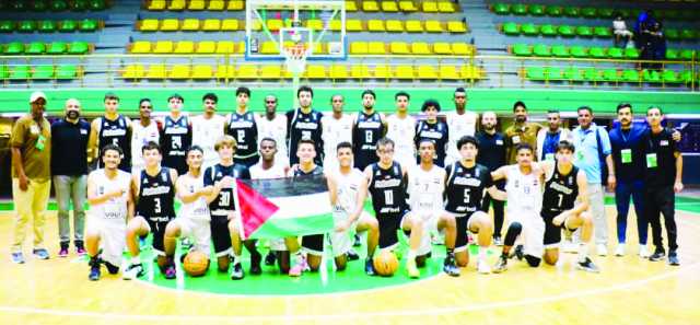 احتل المركز الخامس والنجم هميل يفوز بجائزة الأفضل: منتخب شباب السلة يكسب فلسطين في ختام مشواره ببطولة غرب آسيا