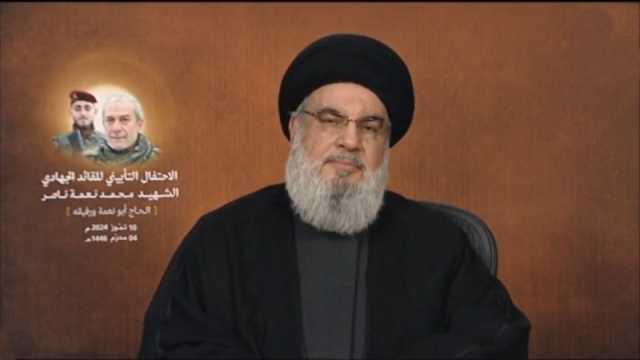 السيد نصر الله: إذا حصل اتفاق وقف إطلاق النار في غزّة فإنّ جبهة الإسناد في لبنان “ستتوقف