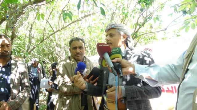 القطاع الزراعي يدشن مهرجان حصاد البن في القفر