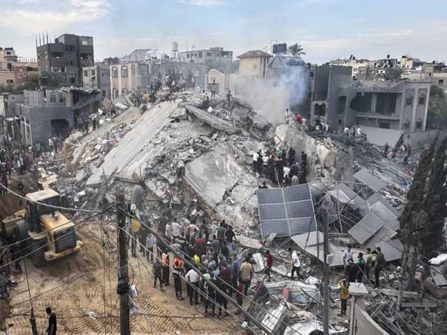 استشهاد 11 مواطناً فلسطينيا في قصف الاحتلال لجنوب قطاع غزة