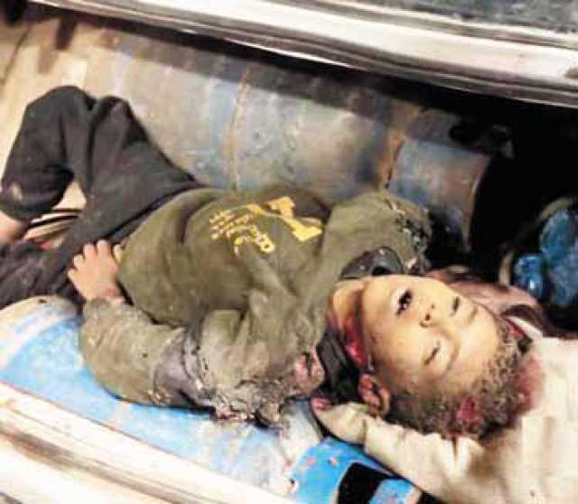 ضحايا الإجرام الصهيوني في غزة ترتفع إلى 150 الف شهيد وجريح جلهم أطفال ونساء