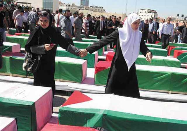 العدو الصهيوني يحتجز جثامين 665 شهيداً فلسطينياً