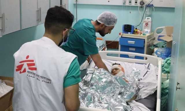 أطباء بلا حدود تطالب باستعادة الهدنة فوراً ورفع الحصار عن قطاع غزة