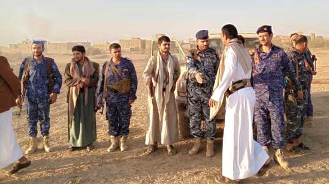 زيارات عيدية للمرابطين من قوات الأمن في الجوف