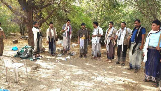 الشامي يتفقد أحوال المرابطين في جبهة حرض بحجة