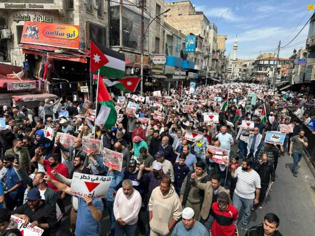 مظاهرات حاشدة في مدن عربية دعمًا لغزة ورفضًا للعدوان الإسرائيلي