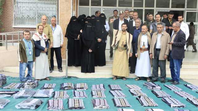 مستشفى السبعين بالأمانة يسيّر قافلة عيدية للمرابطين في الجبهات
