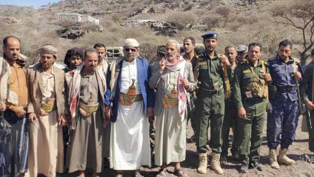 قيادة محافظة الضالع تتفقد المرابطين في جبهة الحوامرة