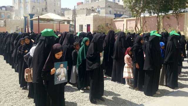 وقفات نسائية في حجة بذكرى غزوة بدر الكبرى وتأكيدا على الصمود مع غزة