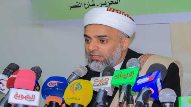 مفتي الديار اليمنية يشيد بالمواقف المشرفة لضيوف اليمن المشاركين بمؤتمر فلسطين