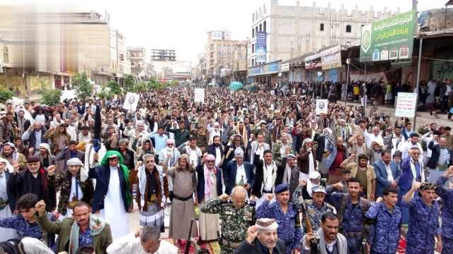 مسيرات جماهيرية حاشدة في الضالع إحياء ليوم القدس العالمي