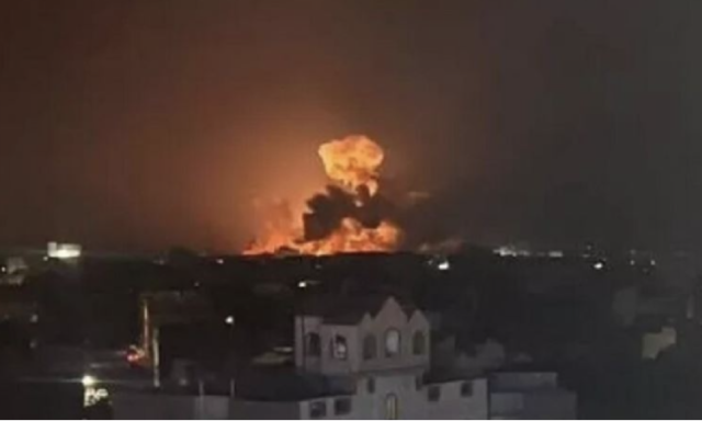 عدوان أمريكي يستهدف محافظة صنعاء