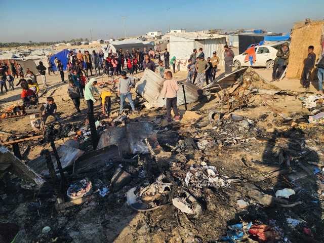 23 شهيداً في مجازر العدو الصهيوني بحق نازحين شمال وجنوب قطاع غزة