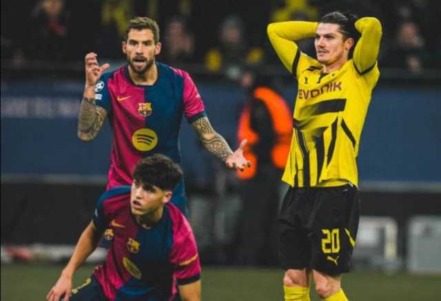 الليلة في دورى أبطال أوروبا.. برشلونة يواجه دورتموند.. وباريس يخشى مفاجآت أستون فيلا