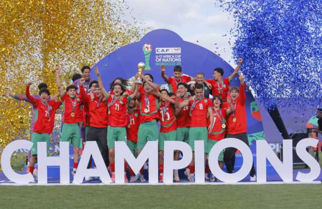 المغرب يتوج بكأس أمم إفريقيا للناشئين لأول مرة في تاريخه