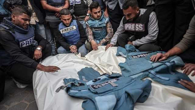 ارتفاع حصيلة الشهداء الصحفيين بغزة إلى 212 شهيداً