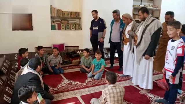 المداني يتفقد الدورات الصيفية بمديرية التحرير