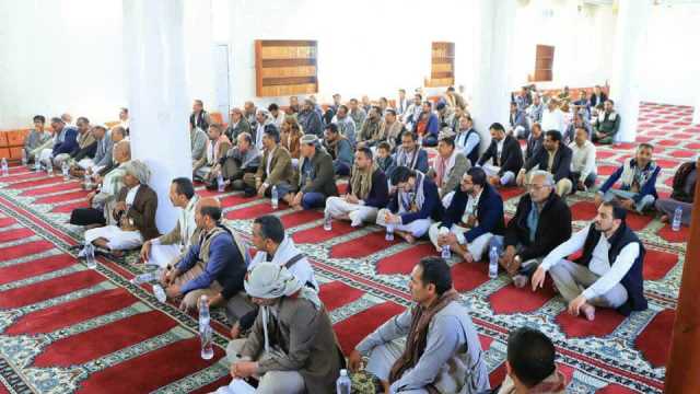 فعالية خطابية لعدد من المكاتب التنفيذية بمحافظة صنعاء بالذكرى السنوية للصرخة