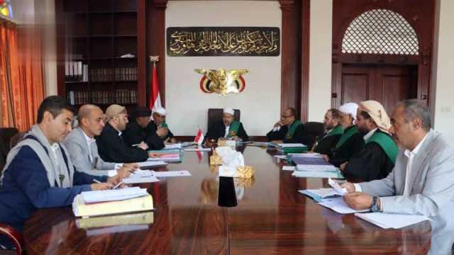مجلس القضاء يطلع على تقارير حول سير العمل القضائي في المحاكم والنيابات