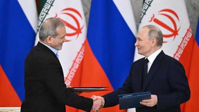 الرئيس الروسي يصادق على معاهدة الشراكة الإستراتيجية الشاملة مع إيران
