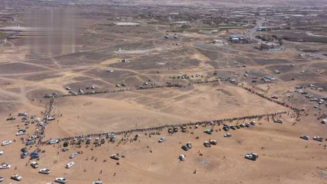وقفة قبلية مسلحة في أرحب لإعلان وثيقة الشرف القبلي ونصرة لغزة