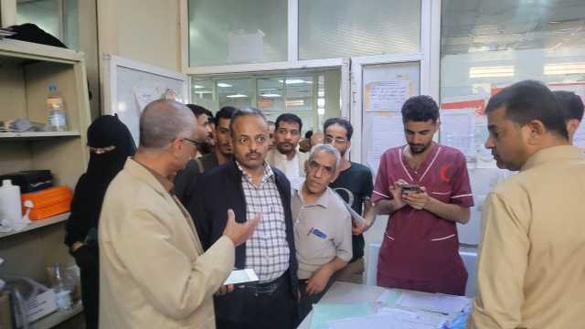 شيبان وسفيان يتفقدان الانضباط الوظيفي بوزارة الصحة ومستشفى الثورة