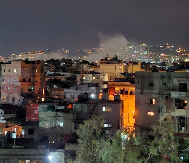 استشهاد 4 لبنانيين في غارة صهيونية على ضاحية بيروت
