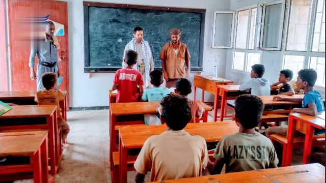 تفقد الدورات الصيفية في مديرية كشر