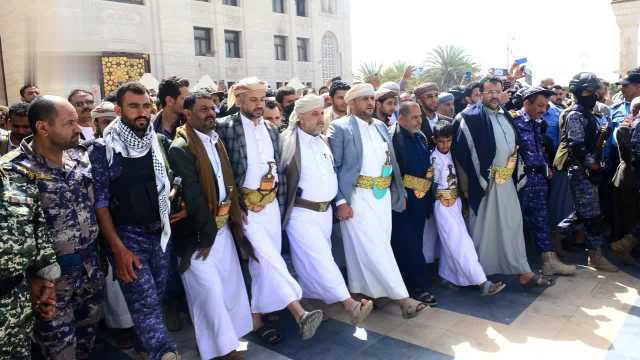تشييع جثامين عدد من شهداء العدوان الأمريكي على الأمانة
