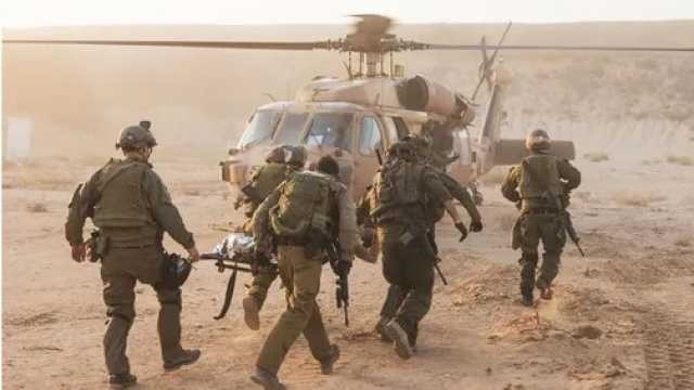 إصابة جندي صهيوني بجروح خطيرة في غزة