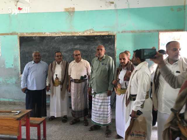تفقد سير الأنشطة بمركز الإمام علي الصيفي في مديرية الميناء بالحديدة