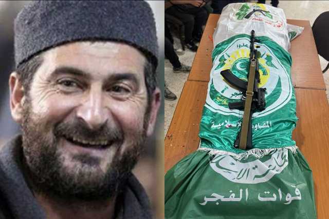 تشييع جثمان الشهيد الشيخ عطوي في بلدة الهبارية جنوب لبنان