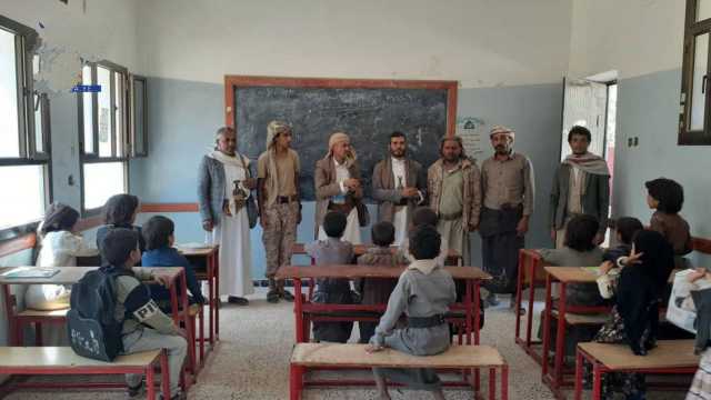 تفقد أنشطة الدورات الصيفية في مديرية خولان